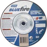 Disque de meulage et tronçonnage BlueFire, 7" x 1/8", Arbre de 5/8"-11, Type 27, Alumine de zirconium Sécurité Médic