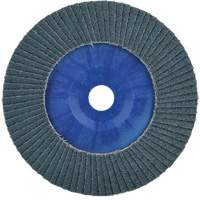 BlueFire Quick Trim Flap Disc, 7" x 7/8", Type 27, 40 Grit, Zirconia Alumina Sécurité Médic