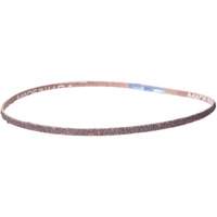 Metalite&reg; Cloth File Sanding Belt, 1/4" W x 24" L, Aluminum Oxide, 60 Grit Sécurité Médic