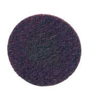Bear-Tex&reg; Rapid Prep Non-Woven Hook & Loop Disc, 8" Dia., Medium Grit, Aluminum Oxide Sécurité Médic