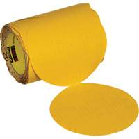 Disque abrasif dor&eacute; en rouleau Stikit 09317, 6" dia., Grain 320, Oxyde d'aluminium Sécurité Médic