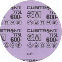 Cubitron II Hookit Film Disc, 5" Dia., 600+ Grit, Ceramic, 3 mil Sécurité Médic