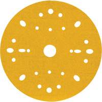 Hookit Gold Abrasive Disc, 6" Dia., 120 Grit, Aluminum Oxide, C-Weight Sécurité Médic