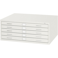 Classeurs En Acier Pour Plans-5 Tiroirs, 5 Tiroirs, 40-3/8" la x 29-3/8" p x 16-1/2" h Sécurité Médic
