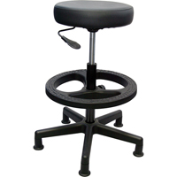 Tabouret de travail de s&eacute;rie 900, Stationnaire, Ajustable Hauteur, Capacit&eacute; 250 lb Sécurité Médic