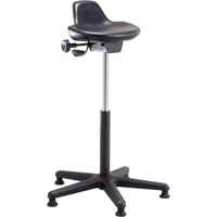 Shoptech Ergonomic Industrial Stools, Sit/Stand, Adjustable Height, 275 lbs. Capacity Sécurité Médic