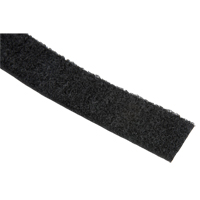 Bande d'attaches, Boucle, 50 vg x 1", Cousu, Noir Sécurité Médic