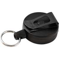 D&eacute;rouleurs de taille moyenne de s&eacute;rie Mid6 #6, Polycarbonate, C&acirc;ble 36", Fixation Agrafe de ceinture Sécurité Médic