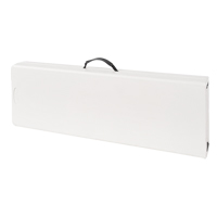Banc pliant, Poly&eacute;thyl&egrave;ne, 72" lo x 12" la x 17" h Sécurité Médic