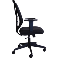 Activ A-47 Synchro Office Chair, Fabric, Black, 275 lbs. Capacity Sécurité Médic