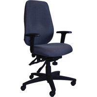 Cierra Petite Series Ergonomic Chairs, Fabric, Grey, 300 lbs. Capacity Sécurité Médic