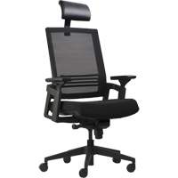 Activ&reg; A-37 Office Chairs, Mesh, Black, 275 lbs. Capacity Sécurité Médic