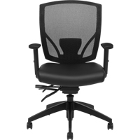 Chaises &agrave; bras Multi-Tilter, Vinyle, Noir, Capacit&eacute; 300 lb Sécurité Médic