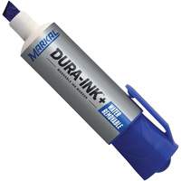 Dura-Ink&reg; WashAway Ink Marker, Blue, Chisel Tip Sécurité Médic