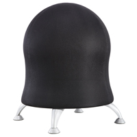 Zenergy Ball Chair, Fabric, Black, 250 lbs. Capacity Sécurité Médic