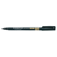 Lumocolor&reg; Permanent Marker, Black, Fine Tip Sécurité Médic