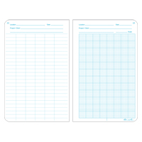 Livre reli&eacute;, Couverture rigide, Jaune, 160 Pages, 4-5/8" , 7-1/4"  Sécurité Médic