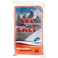 Ice Melting Salt, 44.1 lbs. (20 kg), Bag, -10°C (14°F) Sécurité Médic