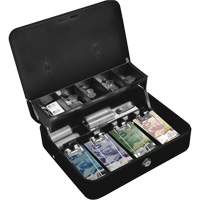 Tiered-Tray Deluxe Cash Box Sécurité Médic
