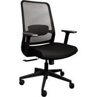 Activ Series Synchro-Tilt Office Chair, Fabric/Mesh, Black, 275 lbs. Capacity Sécurité Médic