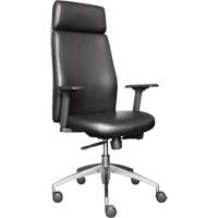 Activ Series High Back Executive Chair, Polyurethane/Vinyl, Black, 275 lbs. Capacity Sécurité Médic