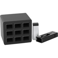 Base de poste de recharge KwikBoost EdgePower pour 9 batteries Sécurité Médic