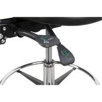 Tabouret robuste et ergonomique, Mobile, Ajustable Hauteur, Capacit&eacute; 250 lb Sécurité Médic