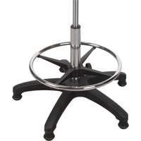 Tabouret ergonomique robuste avec accoudoirs r&eacute;glables, Stationnaire, Ajustable Hauteur, Capacit&eacute; 250 lb Sécurité Médic