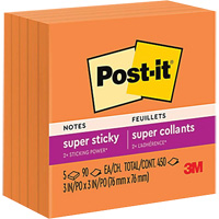 Post-it&reg; Super Sticky Notes Sécurité Médic
