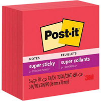 Post-it&reg; Super Sticky Notes Sécurité Médic
