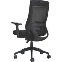 High-Back Weight-Sensing Synchro-Tilter, Mesh, Black Sécurité Médic