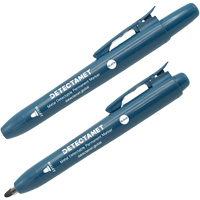 Retractable Permanent Marker, Black, Bullet Tip Sécurité Médic