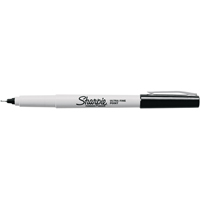 Pro Industrial Marker, Black, Ultra Fine Tip Sécurité Médic