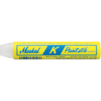M Paintstik&reg; Paint Marker for Heat Treating, Solid Stick, White Sécurité Médic