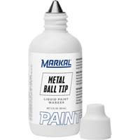Marqueur Paint-Riter avec pointe en bille m&eacute;tallique, Liquide, Blanc Sécurité Médic