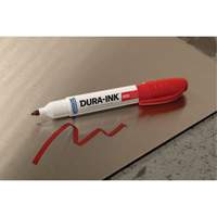 Dura-Ink&reg; Marker #55, Red, Chisel Tip Sécurité Médic