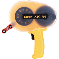 Pistolet applicateur d'adh&eacute;sif &agrave; ruban de transfert ATG 700 de Scotch Sécurité Médic