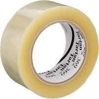 Tartan 369 Box Sealing Tape, Acrylic Adhesive, 1.6 mils, 48 mm (1-22/25") x 100 m (328') Sécurité Médic