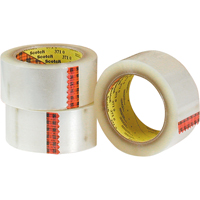 Scotch&reg; 373 Box Sealing Tape, Hot Melt Adhesive, 2.6 mils, 48 mm (1-22/25") x 50 m (164') Sécurité Médic