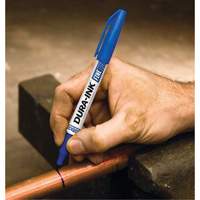 Dura-Ink&reg; Markers - #15, Blue, Fine Tip Sécurité Médic