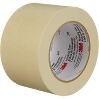 Highland 203 Masking Tape, 72 mm (3") x 55 m (180'), Beige Sécurité Médic