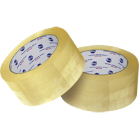 Box Sealing Tape, Hot Melt Adhesive, 2 mils, 48 mm (1-22/25") x 100 m (328') Sécurité Médic