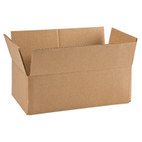 Corrugated Box, 12" L x 6" W x 4" H, Flute C Sécurité Médic