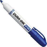 Dura-Ink&reg; Dry Erase Ink Markers, Blue, Bullet Tip Sécurité Médic