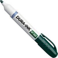 Dura-Ink&reg; Dry Erase Ink Markers, Green, Bullet Tip Sécurité Médic