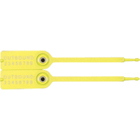 Gemini&reg; Tote Seals, 7-1/4", Plastic, Pull-Through Sécurité Médic