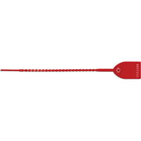 Tug-Tight Seals, 9", Plastic, Pull-Through Sécurité Médic