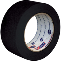 Utility Grade Coloured Masking Tape, 24 mm (1") x 55 m (180'), Black Sécurité Médic