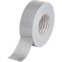 Utility Grade Duct Tape, 9 mils, Silver, 50 mm (2") x 55 m (180') Sécurité Médic