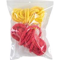 Poly Bags, Reclosable, 10" x 8", 4 mils Sécurité Médic